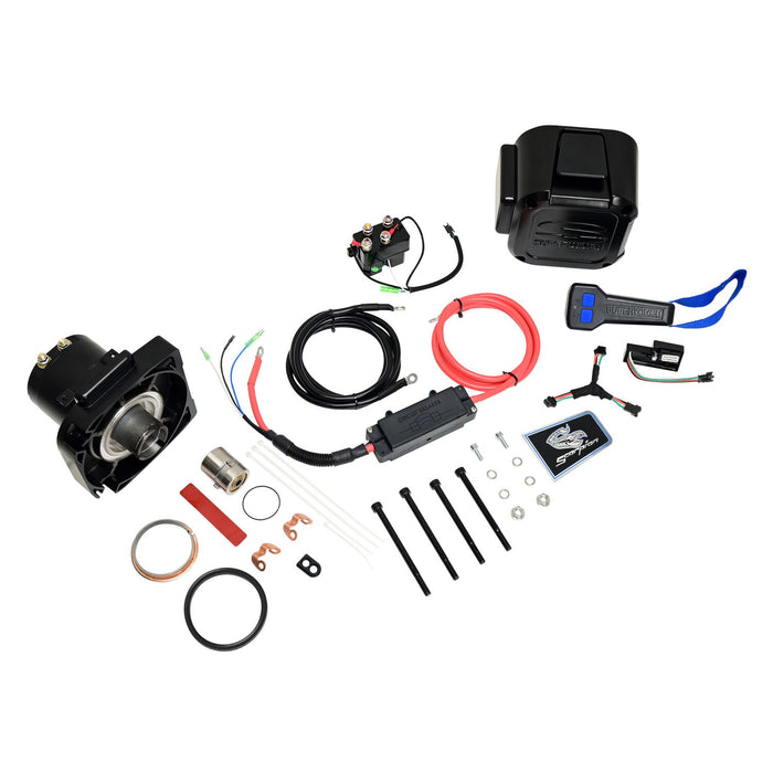 Superwinch Replacement Motor End Assembly | With Motor, Cables, Brake, Wireless Remote | P/N 90-42788, view 2