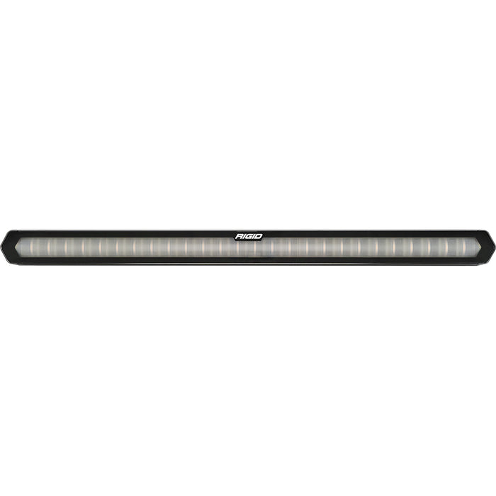 RIGID 28 inch Rear Facing LED Chase Bar with 27 Pre-Programmed Modes And 5 Colors, Black Housing, Race Compliant For Series Requiring Strobing Blue, Amber, Green And Red, Tube Mounts Included