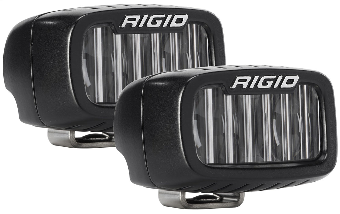 RIGID Industries 902533 SR-M Series DOT/SAE J583 White LED Fog Light, Pair