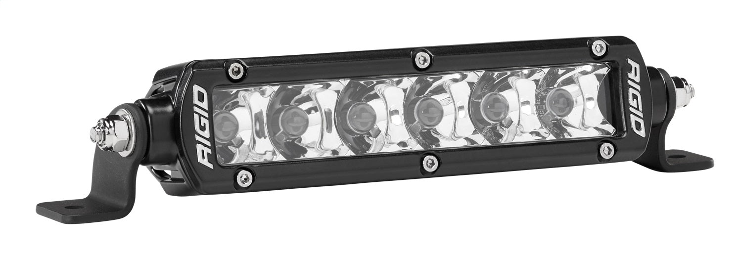RIGID Industries 906213 SR-Series PRO LED Light, Spot Optic, 6 Inch, Black Housing