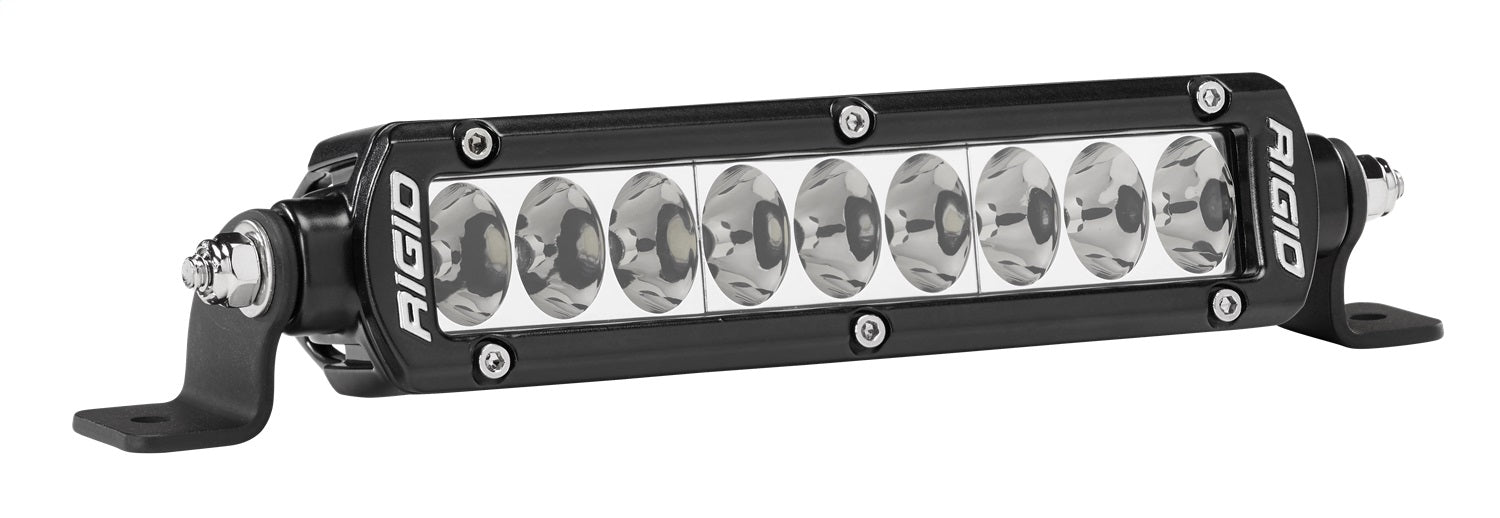 RIGID Industries 906613 SR-Series PRO LED Light, Driving Optic, 6 Inch, Black Housing