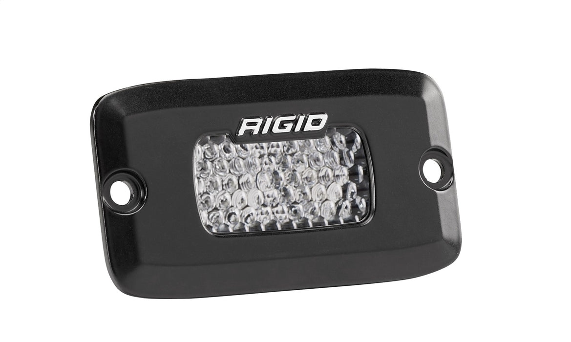 RIGID Industries 922513 SR-M Series PRO, Flood Diffused, Flush Mount, Black Housing, Single