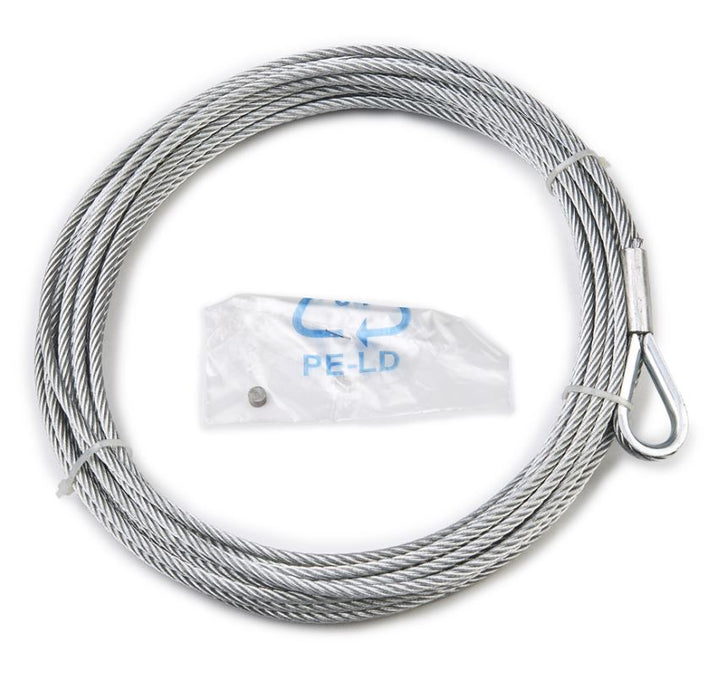 Warn 93330 WIRE ROPE ASSEMBLY 5/32 Inch Diameter x 30 Foot Length
