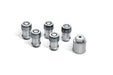 Wheel Locks with Theft Shroud, Chrome, Set of 5