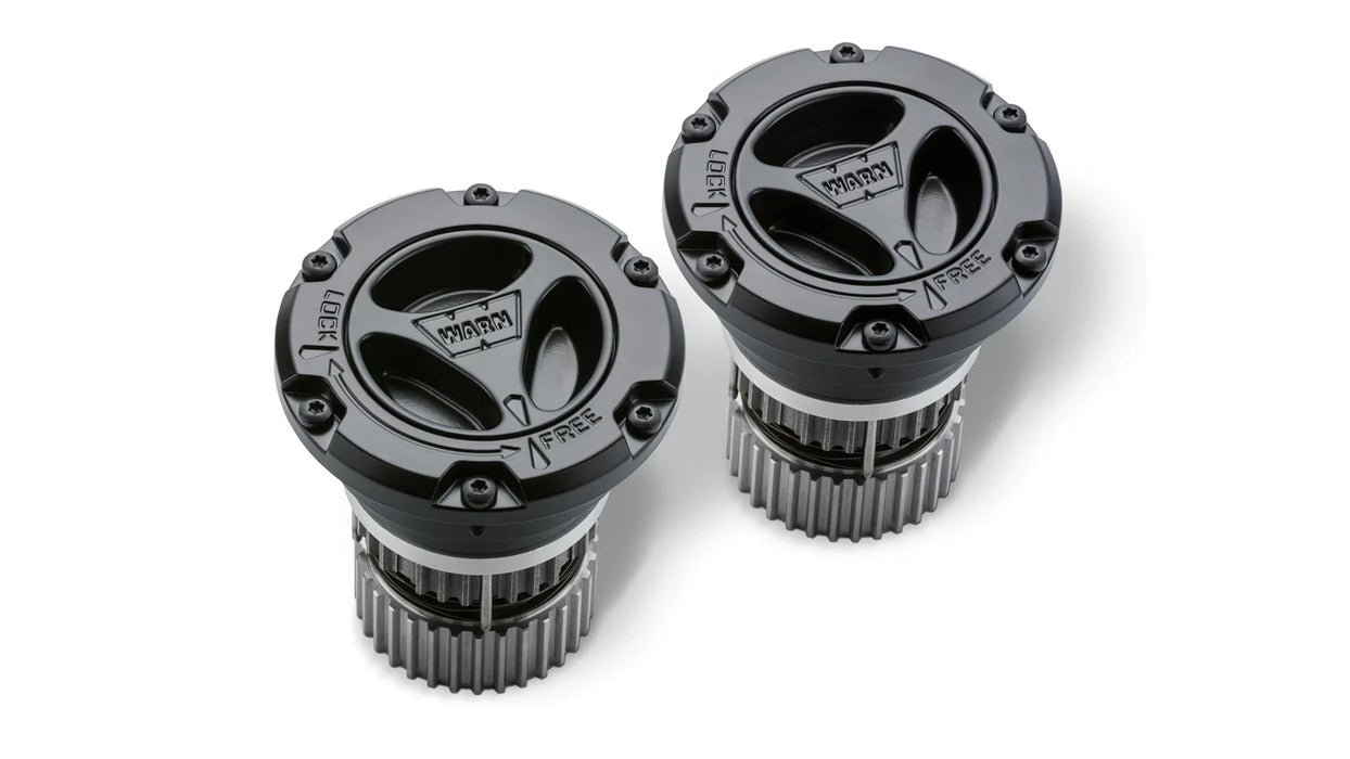 WARN Locking Hubs, Black, Ford Super Duty 35-Spline