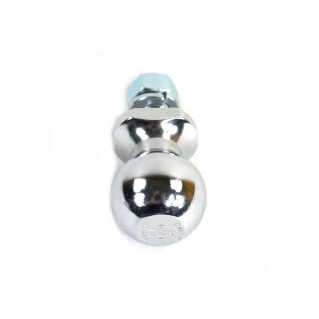 Trailer Hitch Ball, 2 in Ball, 1 in Shank, Chrome