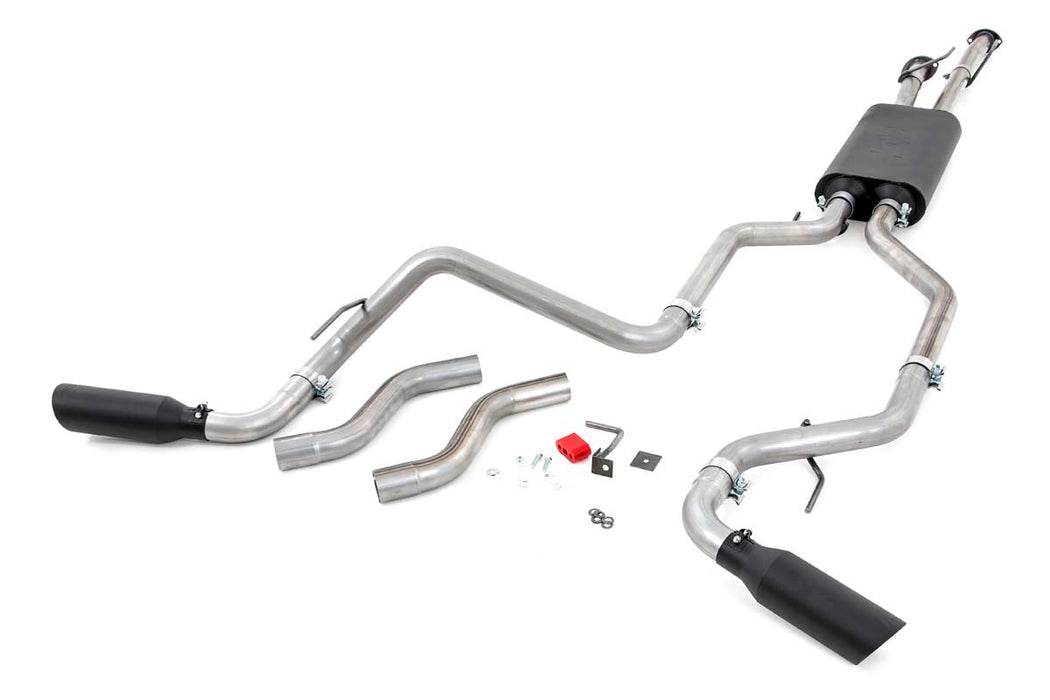 Rough Country Performance Cat-Back Exhaust - Stainless - 4.6L/5.7L | Toyota Tundra (09-21)