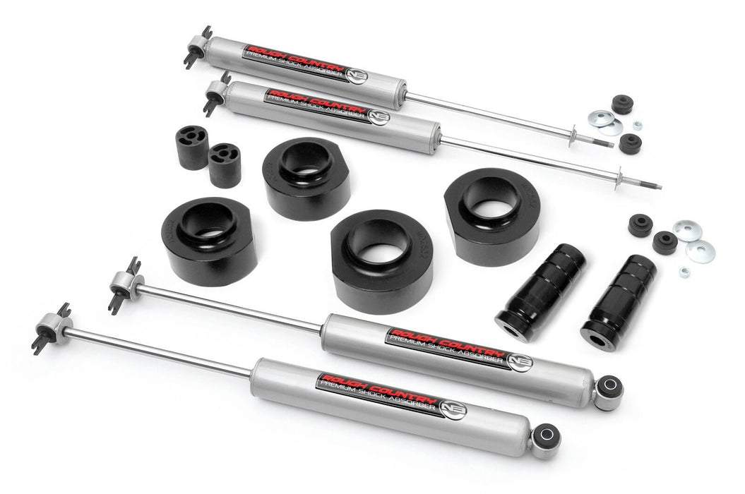 Rough Country 1.5 Inch Lift Kit - N3 | Jeep Wrangler TJ (97-06)/Wrangler Unlimited (04-06)
