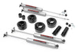 Rough Country 1.5 Inch Lift Kit, N3, Jeep Wrangler TJ (1997-2006)/Wrangler Unlimited (2004-2006)