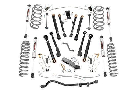 Rough Country 6 Inch Lift Kit, X-Series, V2, Jeep Wrangler TJ (1997-2006)/Wrangler Unlimited (2004-2006)