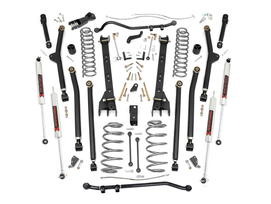 Rough Country 4 Inch Lift Kit - Long Arm - M1 | Jeep Wrangler TJ 4WD (1997-2006)