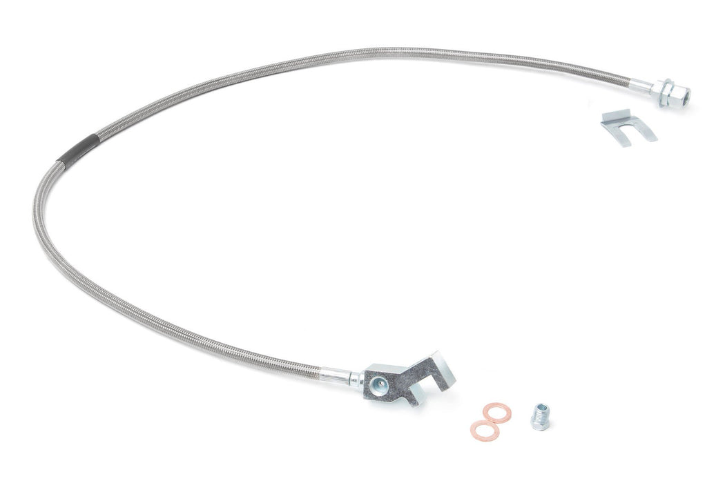 Rough Country Brake Line - Stainless - Rear - 4-8 Inch Lift | Ford F-250/F-350 Super Duty (99-04)