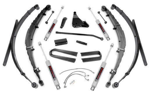 Rough Country 8 Inch Lift Kit, Ford F-250/F-350 Super Duty 4WD (1999-2004)