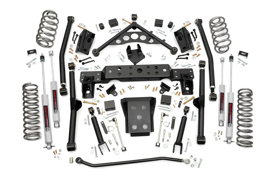 Rough Country 4 Inch Lift Kit - Long Arm | Jeep Grand Cherokee WJ 4WD (1999-2004)