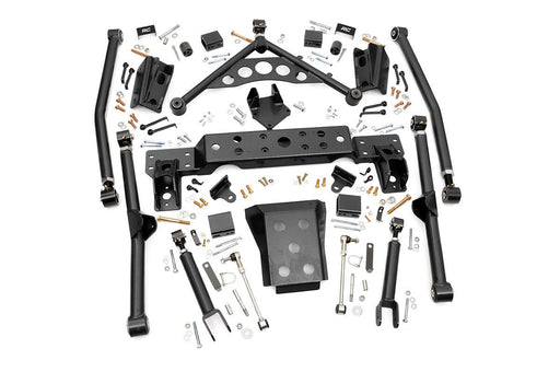 Rough Country Long Arm Upgrade Kit, 4 Inch Lift, Jeep Grand Cherokee WJ 4WD (1999-2004)