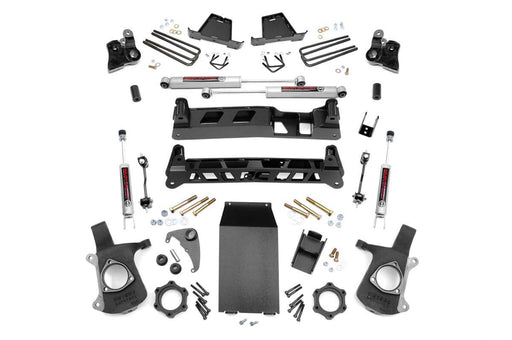 Rough Country 6 Inch Lift Kit, Chevy Silverado & GMC Sierra 1500 4WD (1999-2006 & Classic)