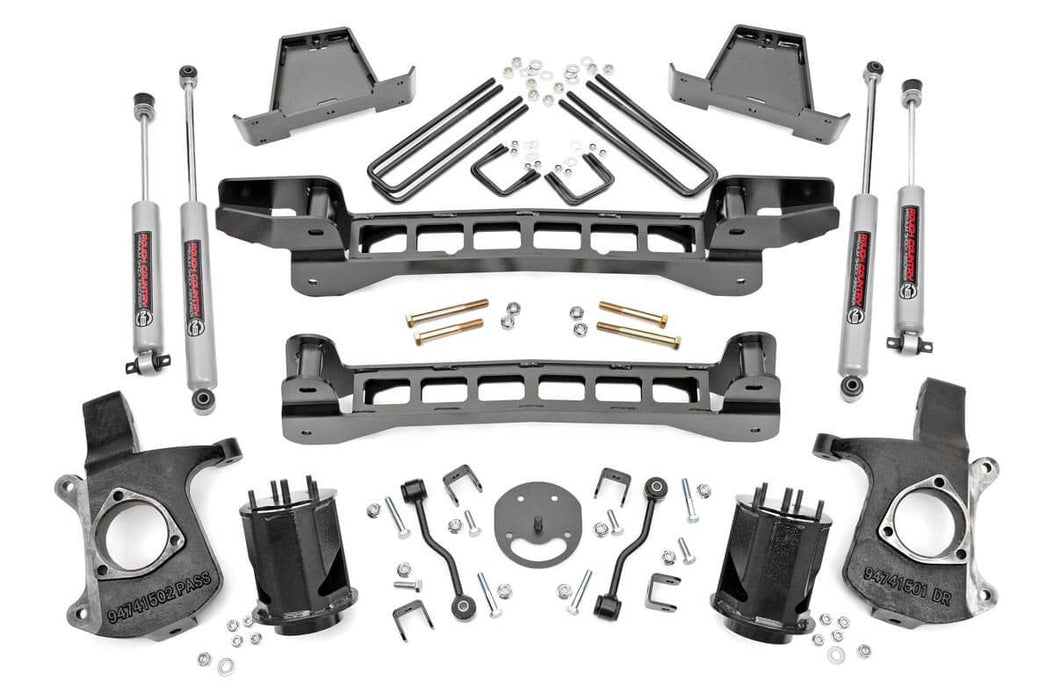 Rough Country 6 Inch Lift Kit | Chevy Silverado &amp; GMC Sierra 1500 2WD (1999-2006 &amp; Classic)