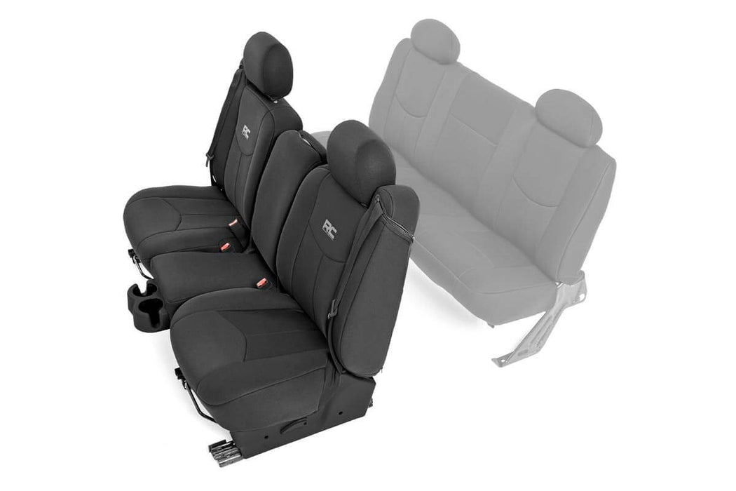 Rough Country Seat Covers - Front 40/40/20 | Chevy/GMC 1500 (99-06 &amp; Classic)