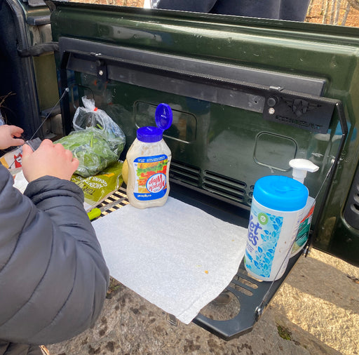 Combat Off Road Tailgate Table | JK/JL/Bronco (07-26) | P/N 99-1040