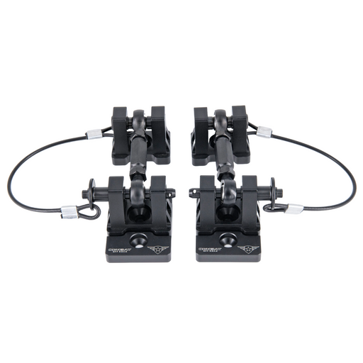 Combat Off Road Billet Aluminum Hood Latch Set - Black Out Series | JK/JL/JT (07-26) | P/N 99-1091