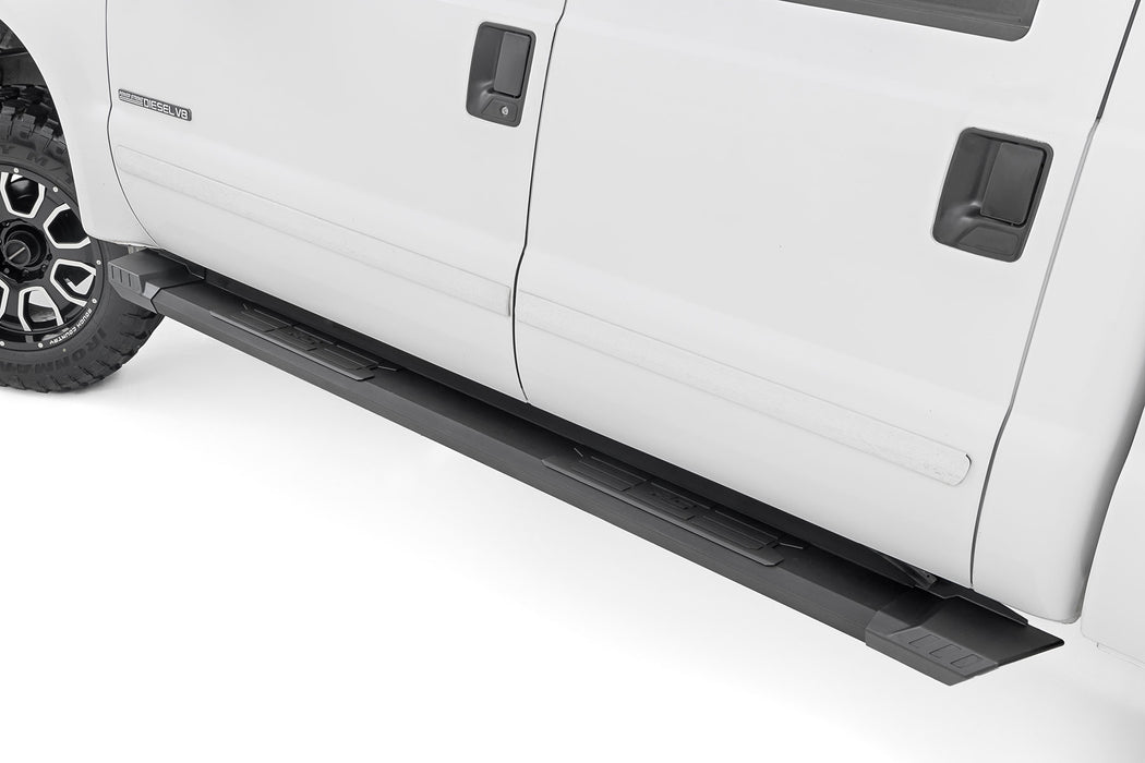 Rough Country HD2 Aluminum Running Boards - Super Crew Cab | Ford F-250/F-350 Super Duty (99-16)