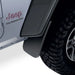 Molded Front Splash Guards, Narrow Body, Black, Set of 2