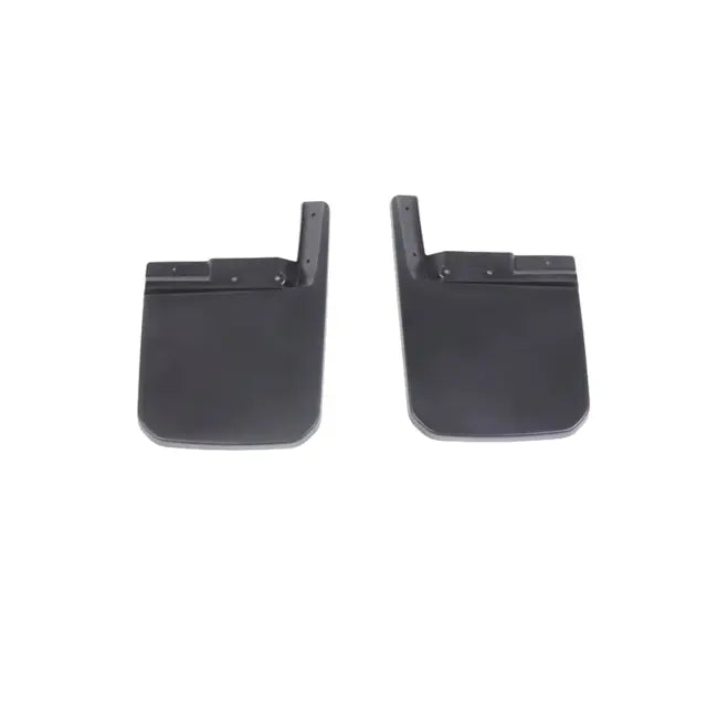 Molded Front Splash Guards, Narrow Body, Black, Set of 2
