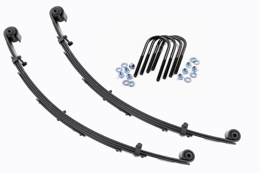 Front Leaf Springs - 4 inch Lift - Pair - Ford Excursion/F-250 Super Duty/F-350 Super Duty 4WD