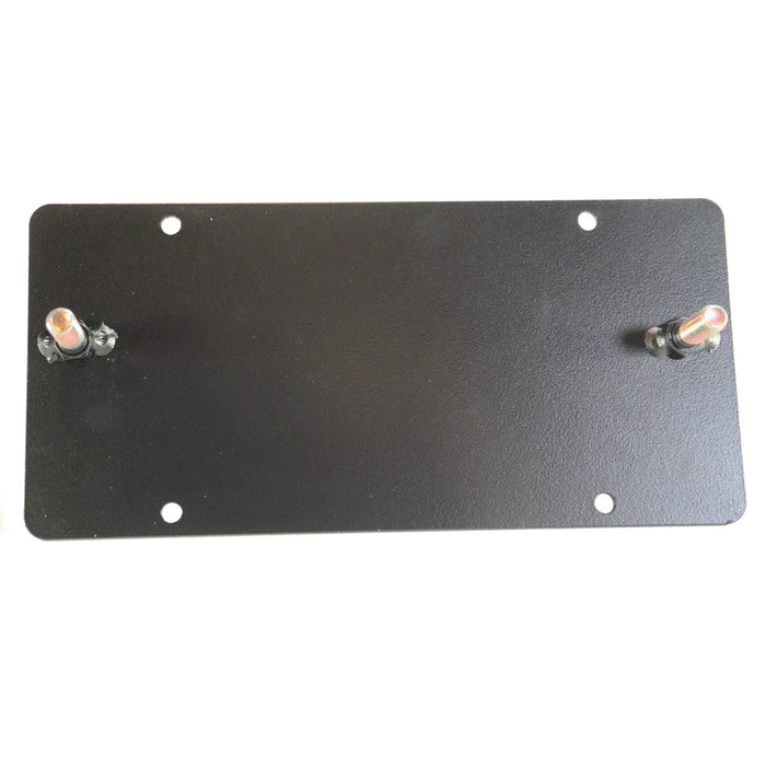 Jeep License Plate Mount For Rigid Series Front Bumper Bolt On Rock Slide Engineering