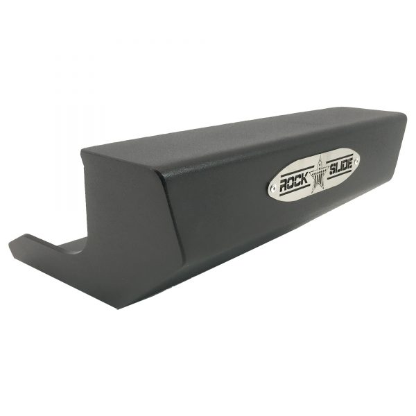 Receiver Hitch Step Slider Black Steel Powdercoat Rock Slide Engineering