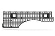 2021+ Ford F-150 & Raptor Bed Side Molle Panels - Passenger Full Set, view 3