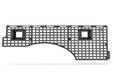 2021+ Ford F-150 & Raptor Bed Side Molle Panels - Passenger Full Set, view 7