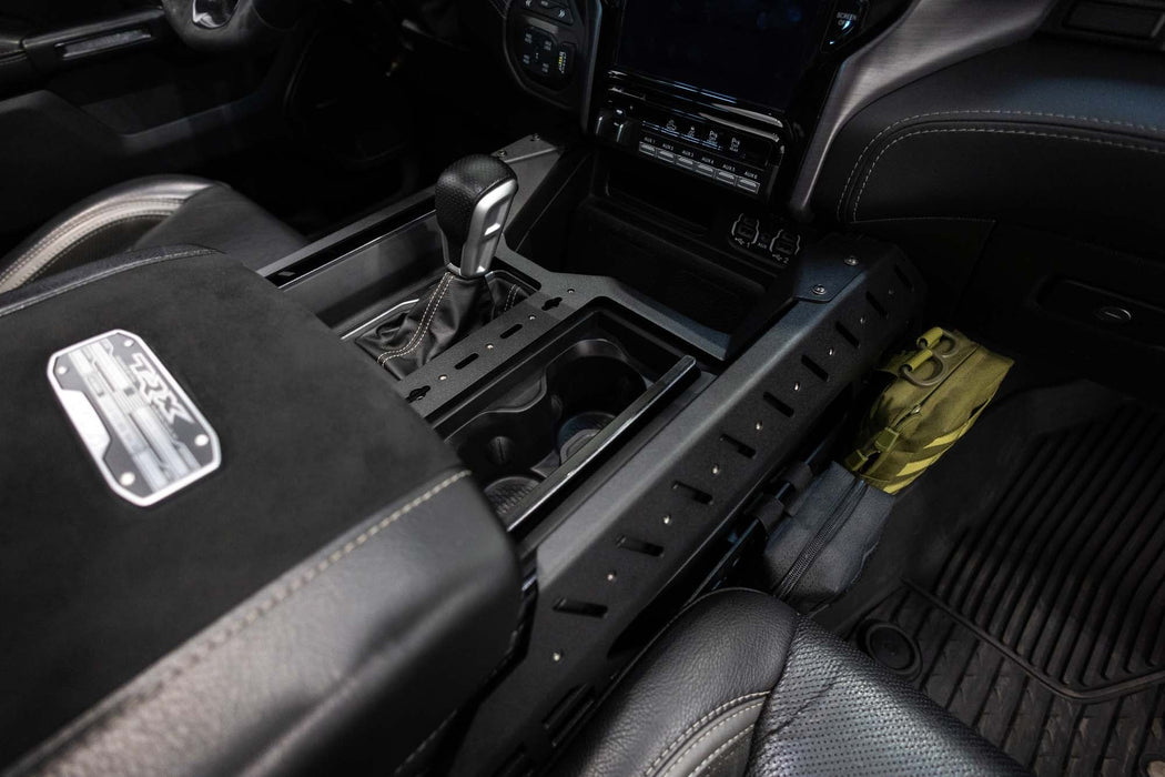 2021-2025 Ram 1500 TRX/RHO Center Console Molle Panels & Digital Device Bridge, view 2