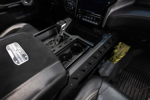 2021-2025 Ram 1500 TRX/RHO Center Console Molle Panels & Digital Device Bridge, view 2