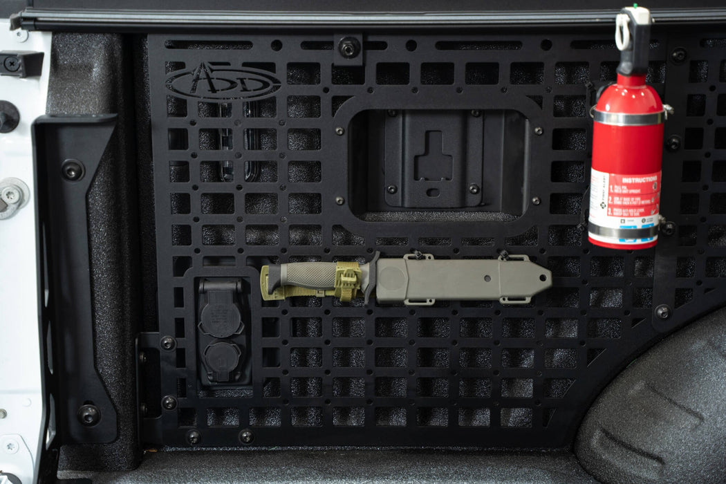 2023 Ford Super Duty Bed Side Molle Panels Driver Full Kit, view 2