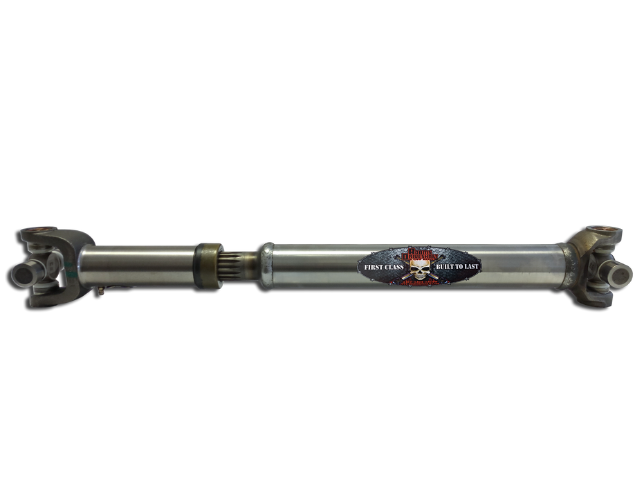 YJ Front Slip Style Solid U-Joint Driveshaft