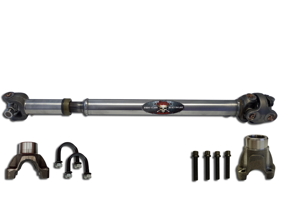 JK Front 1310 Solid CV Driveshaft with Pinion Yoke 2 or 4 Door