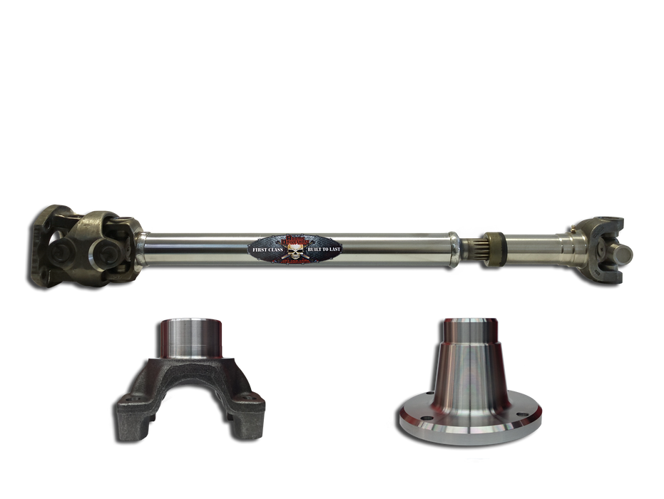JK Front 1350 CV Greaseable Driveshaft 2 or 4 Door
