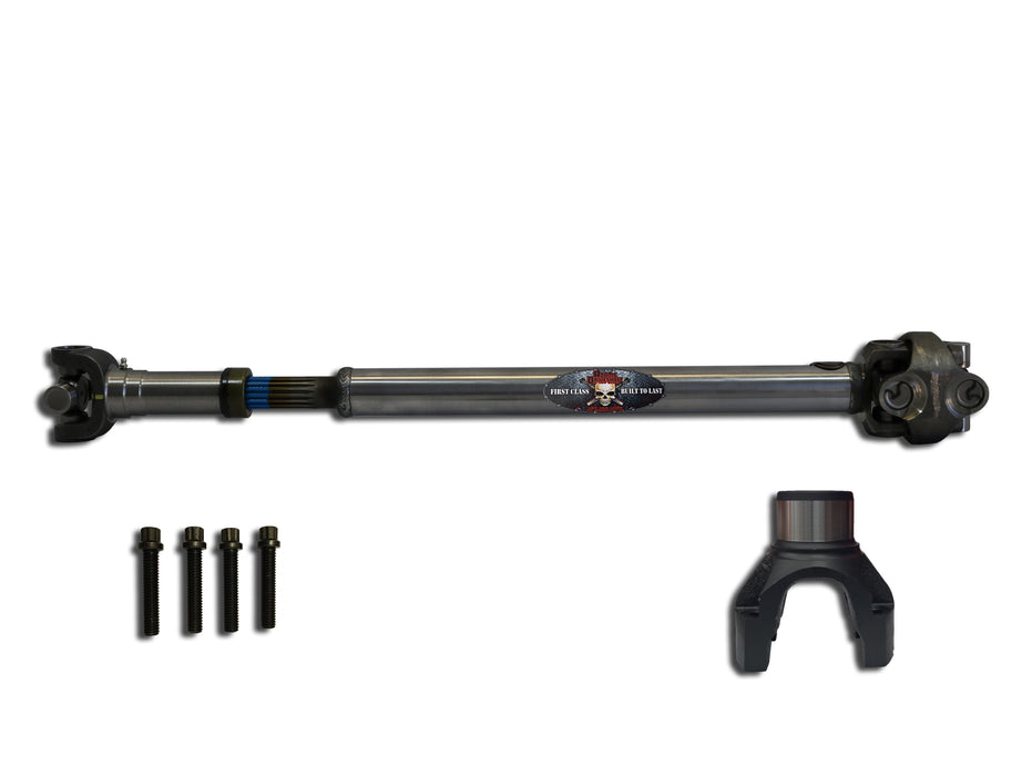 JL Front 1350 Solid CV Driveshaft 2 or 4 Door with Ult 60