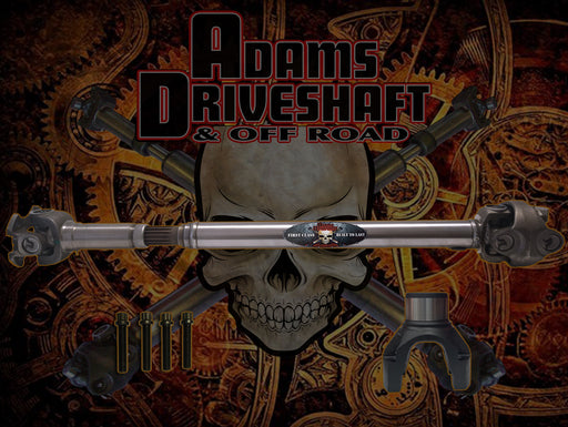 JT Front 1350 Solid CV Driveshaft  [Half Round], view 2