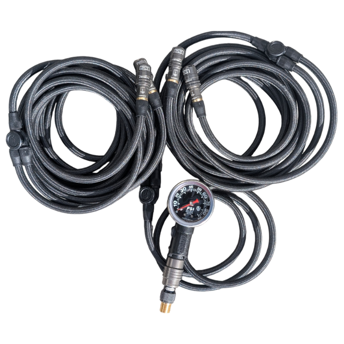 APEX Designs Multi Tire Inflator - 4 Tire Inflation Kit | P/N X02-17-042-3