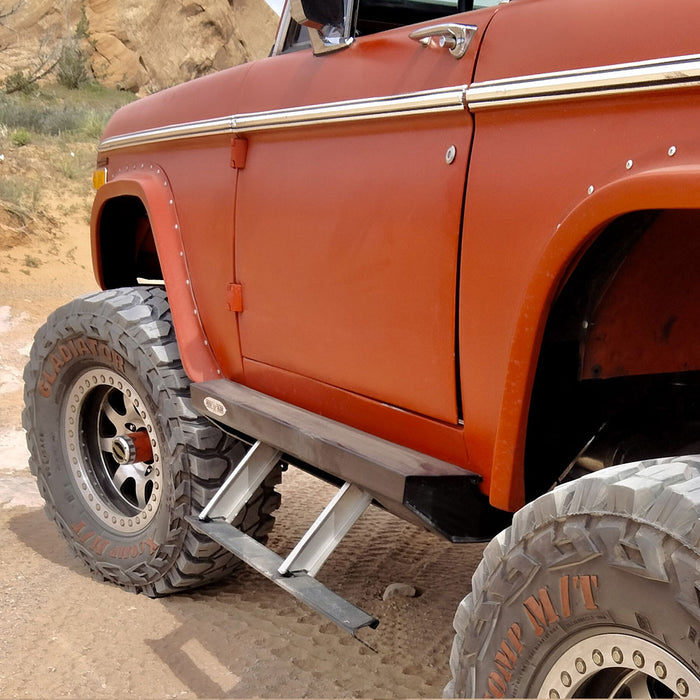 Ford Bronco 1St Generation Step Sliders 2 Boxes Rock Slide Engineering