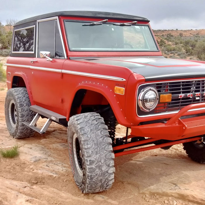 Ford Bronco 1St Generation Step Sliders 2 Boxes Rock Slide Engineering