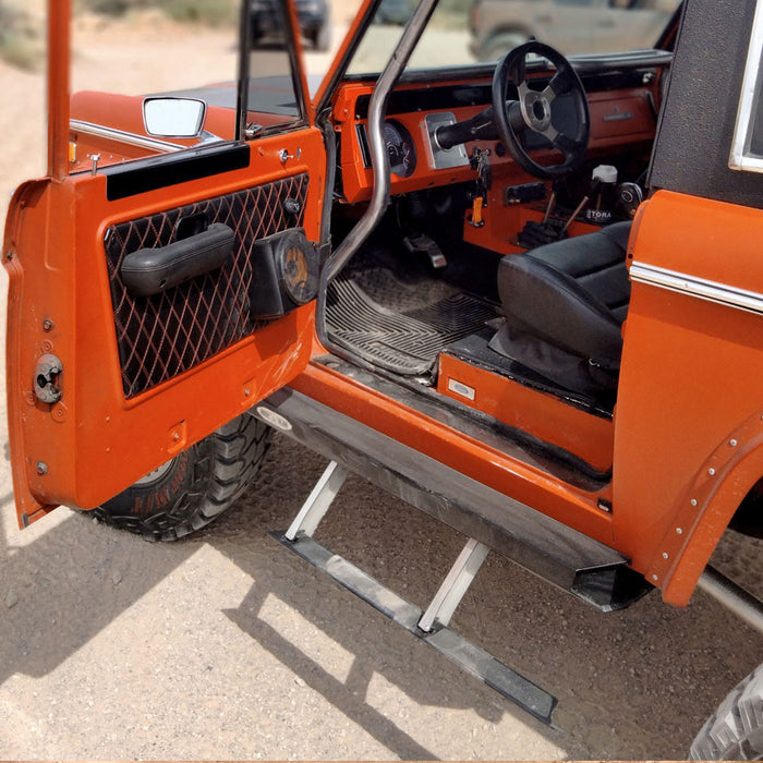 Ford Bronco 1St Generation Step Sliders 2 Boxes Rock Slide Engineering