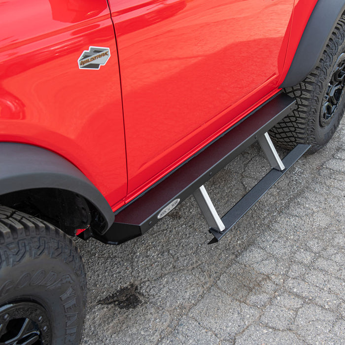 Bronco Side Step Sliders For 21-Pres Bronco 2 Door Models Drivers Side Sub Part Rock Slide Engineering