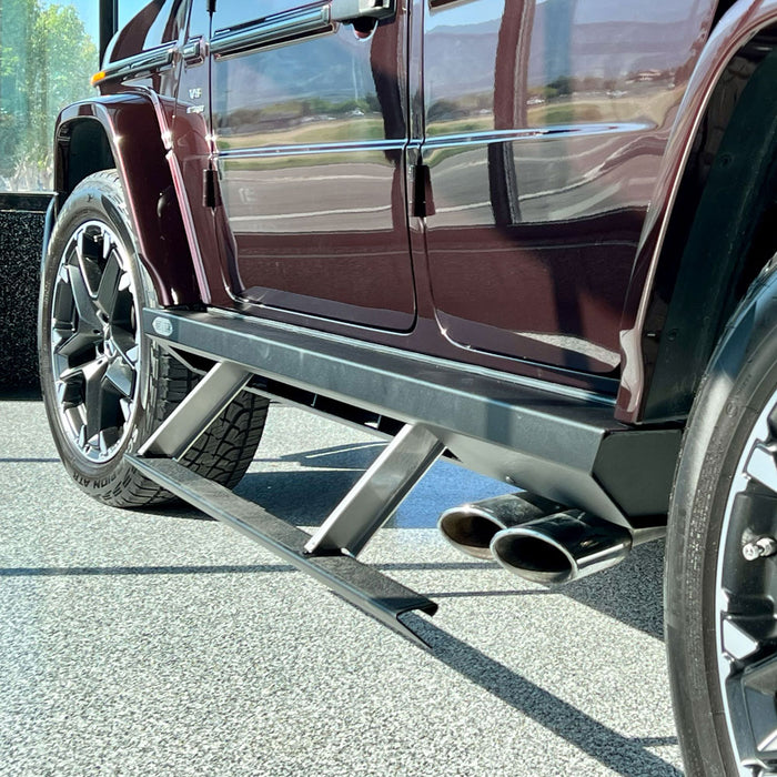 Mercedes-Benz G-Wagen Step Sliders Rock Slide Engineering