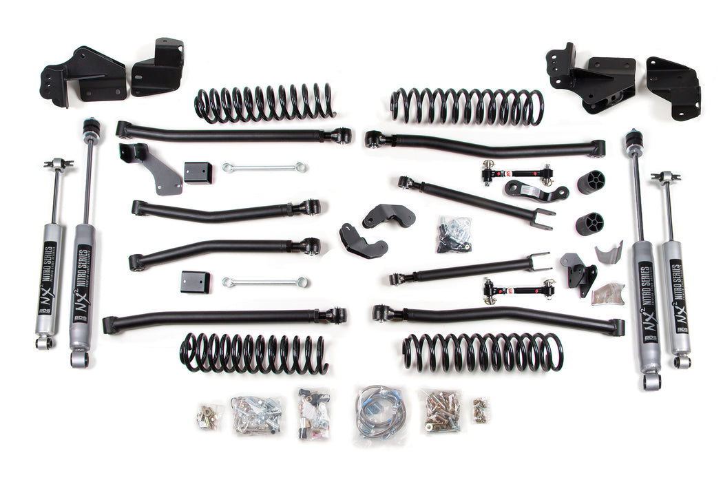 BDS 6.5 Inch Long Arm Lift Kit Jeep Wrangler JK 07-18 4-Door