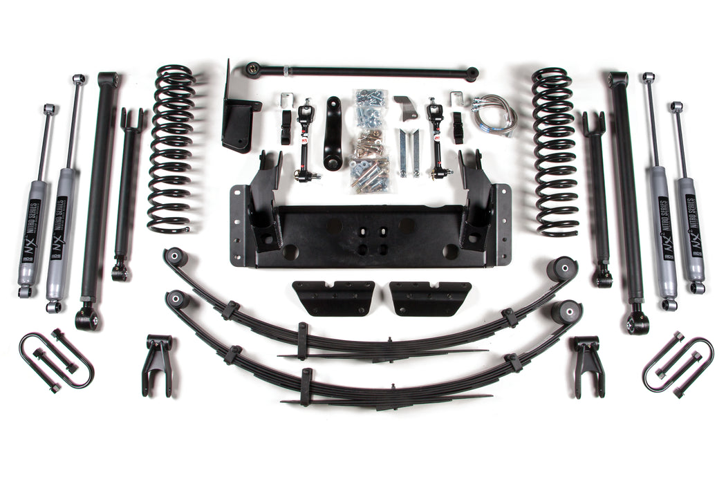 BDS 6.5" Lift Kit | Long Arm | Jeep Cherokee XJ (84-01) | Dana 35