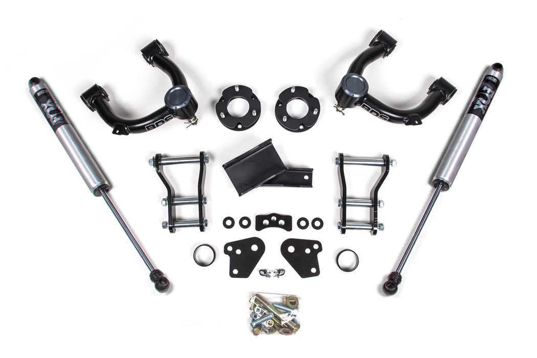 BDS 3.5" Lift Kit | Ford Ranger 19-23 4WD Cast Aluminum Knuckle