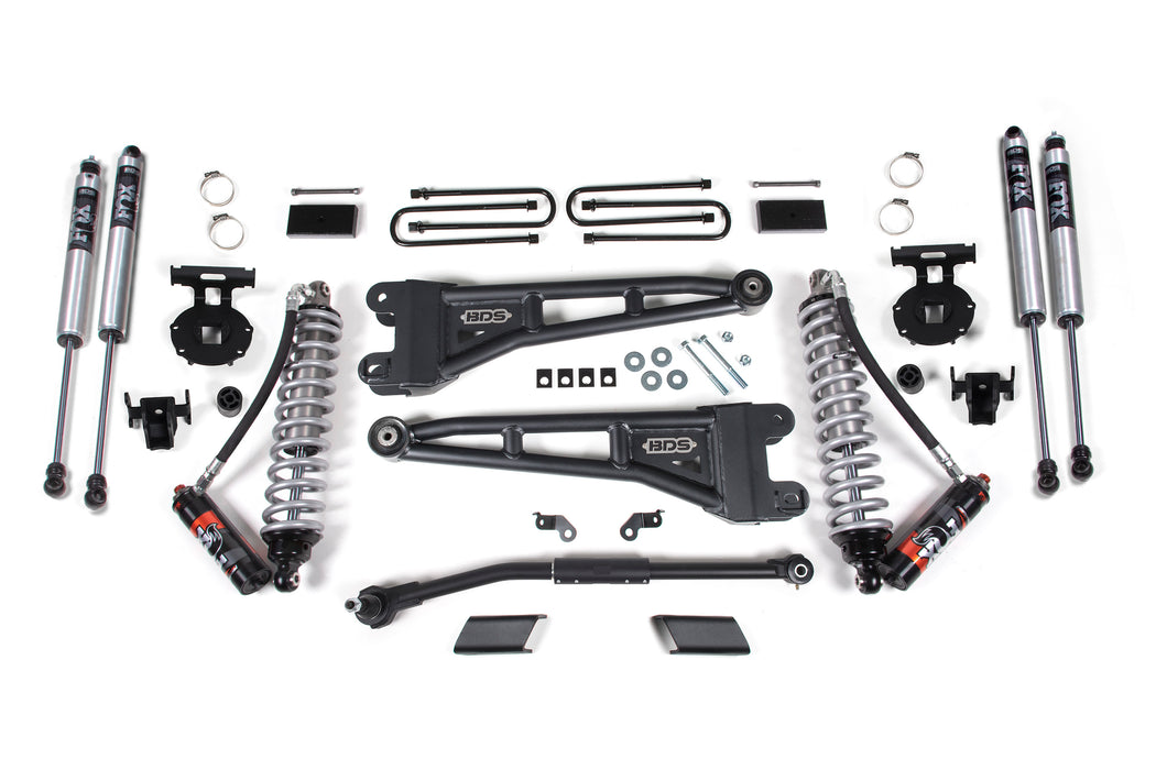 BDS 3" Lift Kit | w/ Radius Arm FOX 2.5 Performance Elite Coil-Over Conversion Ford F250/F350 Super Duty 20-22 4WD Diesel